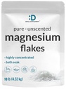 Čisté Magnesium Flakes Bath Soaks, 10lbs - Přírodní Epsom Salt Substitut 124; High- Absorpce Chlorid hořečnatý Flakes 124; Hydrates Skin & Promotes Relaxation