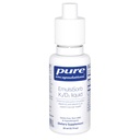 Čisté enkapsulace EmulsiSorb K2 / D3 Tekuté roztoky 124; Enhanced- Absorpce Emulsifikovaný vitamin K2 a vitamin D3 pro podporu cévního zdraví