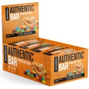 Jacked Factory Authentic Bar Peanut Butter Candy Protein Bars - Chutné Strava Náhrada energie Bary w / 16g Syrovátkový protein izolát, přírodní cukr z čistého medu, zdravé tuk - 12 Pack