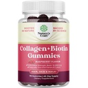 Vlasy Kůže a nehty Gummies pro ženy - Extra síla Biotin a kolagen Gummies pro ženy Vlasové kožní hřebíky Support - Non- GMO Kosher Marine Collagen Biotin 10000mcg na porci (45 dní)