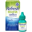Refresh Relieva for Contacts Lubricant Eye Drops for Dry Eyes, 0.27 Fl Oz Sterile