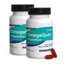 OmegaQuin Black Seed Oil + Vivo Mega Fish Oil PHARMA124; Synergistický Omega-3 & Thymoquinon Supplement