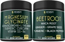 Bundle 6in1 Glycinát hořčíku doplněk & 6in1 Kořeny řepy Kapsle