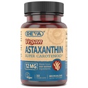 DEVA Nutriční vitaminy Astaxanthin 12 mg, Vegan, Vyrobeno z Hematococcus Pluvialis Mikrořasy, 30 Kapsle, 1- balení