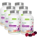Igennus Methylovaný Kids Multivitamin Gummy, MTHFR, No umělé sladkosti nebo ochucení, bez cukru, věk 4 +, 90 přírodní bobulové luštěniny z ovocného prášku, Non- GMO, Halal, Clean Label x6
