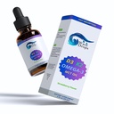Maximální síla vitaminu D3 a K2 + MCT Olej a Omega 3: Kapalné kapky pro imunitní systém, funkce mozku a energie (No Fillers, Non- GMO, 2 Fl Oz)