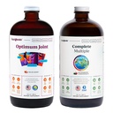 LIQUIDHEALTH Optimum Joint Glucosamine Chondroitin dodatek & Kompletní vícenásobné Multivitaminové pouzdro pro muže a ženy - Imunitní podpora, Kostní společné zdraví, Celé potraviny - USA Made, Vegan, Non- GMO