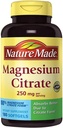 Příroda Made Magnesium Citrát 250 mg Dietní dodatek (Netcount 180 Soft Gels), 180Count