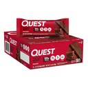 Quest Nutrition Chocolate Brownie Protein Bar, 20g Protein, 1g cukr, 4g čistý karb, gluten zdarma, gluten zdarma, 12 Počet
