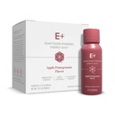Isagenenix E + - Tekutá energetická injekce s Plant- Based Caffeine & Adaptogenic Botanic Blend - Support Endurance with Flaured Energy Shot - Apple Granate - 2 Oz Lahvičky (6 Pack)