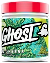 GHOST Green Powder, Lime - 30 Serving - 19 Superfood Green & Red Powder, Ovoce, Zelenina, Spirulina, & Chlorella, Prebiotika, 10 miliard CFU Probiotic & Digestive Enzymes - Gluten- bez