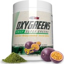 EHP Labs OxyGreens Super Green Powder - Spirulina & Chlorella Superfood, Green Juice Powder & Green Doplňky s prebiotická vlákna, Antioxidanty & Imunity Support, 30 Slouží (Passionfruit)