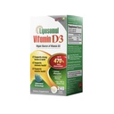 LABO Nutriční Lipozomální vitamin D3, High potency Vegan- Sourced for Optimal Absorpce, Trvalé uvolňování, 470% Biologicky dostupné, Zvýšení imunity, kostí a mozku zdraví, 240 dní dodávky, Non- GMO, gluten zdarma