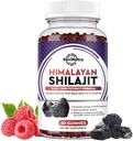 Shilajit Gummies - Himalayan Organic Shilajit dodatek 14-in-1 Komplex s černým semenným olejem & Ayurvedic Herb Blend, Fulvic Acid for Men & Women - pro energetiku, kognitivní a imunitní podporu