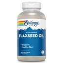 SOLARAY Flaxseed Oil 3000 mg s Omega 3 6 9, Flax Seed Softgels for Skin Health, Triple Omega dodatek, Non- GMO, Lepek zdarma, Laboratoř ověřena - 60- denní záruka - 80 Služeb, 240 Softgeles