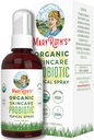 Topical Probiotic Liquid USDA Organic Topical Probiotics for Digestive Health Lactobacillus Acidophilus Probiotic Gut Health & Immunication Supplement Vegan Non- GMO gluten Free 4 Fl Oz