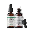 Alfalfa tinktura, Organic Alfalfa Extract (Medicago Sativa) Sušený list, Antioxidant Extract for Immunote Support, Non- GMO in Cold- Pressed Organic Zeleninové Glycerin 2 oz, 670 mg