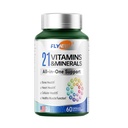 Multivitamin pro ženy a muže - Mens & Womens Multivitamin pro podporu kostí, kůže a imunitního zdraví, 21 v 1 Multivitamins Dodatek, Multivitamins s gluten & Allergen zdarma, non GMO, 60 Kapsle