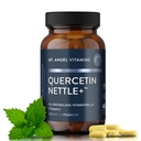 Mt. Angel Vitamins Quercetin Nettle + - Podporuje Alergie Wellness & Sinus Health, s Quercetin Bromelain, Vyrobeno pro sezónní Well- Being, cGMP Certified, Made in USA, 60 Tablety