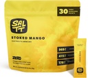SALTT Electrolytes Powder Ochucený nápoj Mix - Spocený Mango - 30 Hydratační balíčky - hořčík, draslík, sodík, stopové minerály - Nulový cukr & gluten zdarma - Cestování Essentials