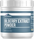Pozemské prvky Bilberry Extract Powder 1,8 lb, čisté a přírodní, Smoothies & Shakes
