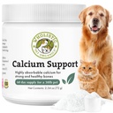 Wholistic Pet Organics Sea Coral: Organic Sea Coral Calcium Dog Supplement - Přírodní zdroj vápníku pro psy zuby a zdraví kostí - Vitamíny pro psy - Made in USA