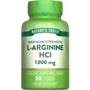 Nature 's Truth L- Arginine HCL 1000mg PHARMAN 124; 50 Caplet PHARMAN 124; Essential Amino Acid Supplement PHARMAN 124; Vegan, Non- GMO & gluten Free Supplement