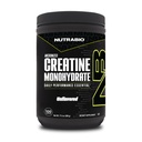 NutraBio Pure Mikronizované Creatine Monohydrát Powder Supplement, Neochucený, (500 g) - Podporuje hromadnou svalovou energii, zotavení a sílu - HPLC Testované Creatine Powder Supplement pro muže a ženy