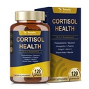 Totaria Cortisol dodatek s Ashwagandha, hořčík, Rhoddiola Rosea, L Theanine, Hormon Balance pro ženy 120 Veganské kapsle (Balení po 1)