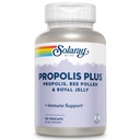 SOLARAY Propolis Plus 124; Podpora zdravého imunitního systému s Propolis, Bee Pollen & Royal Jelly S124; 90 VegCaps