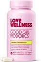 Love Wellness Good Girl Probiotika 124; Ženské Vaginální Zdraví & pH Rovnováha Dodatek 124; Probiotika pro močový trakt, kvasnice, zápach a imunitní podporu 124; Gluten- Volný Balení 124; 30- denní zásobování