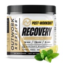 Outwork Nutrition Post Workout Recovery Powder - Creatine Monohydrát, KSM- 66 Ashwagandha & Tart Cherry - Speeds Recovery, Eases Senighty - Creatine Powder for men & Women, Ledový čaj, 240 Gr