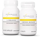 Integrační terapeutika Bundle s Cortisol Manager, 30 Tablet & L-Theanine, 60 Kapsle - Cortisol Manager pro podporu stresu s Ashwagandha * - L-Theanine na podporu Relaxed State *