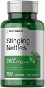 Horbäach Stringing Nettle Capsules 2000mg PHARMAN 124; 150 Count PHARMAN 124; Herbal Leaf Extract Supplement PHARMAN 124; Non- GMO, gluten zdarma