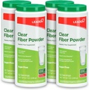 Leader Prebiotic Fiber dodatek Prášek pro stravitelné zdraví, 100% přírodní denně Fiber Powder, Sugar- Free, Chuť-Free, Gluten Free, Non-GMO, Neochucené, 62 Služeb (8.7 OZ) (balení po 4)