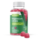 VITEEY Magnesium Gummies pro dospělé - 66mg magnesium Citrát Gummy pro klid, spánek, nerv a podporu svalové funkce - Vegetarian, Gluten Free - 60 Počet