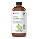 Kompletní přírodní produkty Játra Kompletní 12oz - Organic Liquid Játra Cleanse & Detox dodatek pro vysoké enzymy, Tlustá játra, Podpora jater