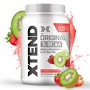 Xtend XTEND Original BCAA Powder 7g BCAA and 2.5g L-glutamin, Cukr zdarma příspěvek cvičení Muscle Recovery drink s aminokyseliny pro muže a ženy, 90 Služeb