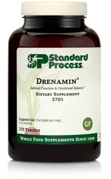 Standardní proces Drenamin - Doplněk adrenálních funkcí pro zdravou reakci na stres - Podporuje zdravou výrobu a metabolismus energie - Gluten- Free, Non- Dairy & Non- Soy - 270 Tablety (270 Servings)