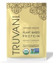 Truvani Vegan Pea Protein Powder 124; Banana Skořice 124; 20g Organic Plant Based Protein 124; 1 Serving Official 124; Keto Official 124; Gluten & Dairy Free Official 124; Low Carb Official 124; No Add Sugar