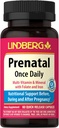 Lindberg Prenatal Vitamíny pro ženy 124; 60 Kapsle 124; Multivitaminy a minerály se železnou a listovou kyselinou 124; Denní dodatek 124; Non- GMO, gluten zdarma
