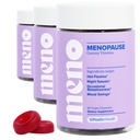O Positiv MENO Gummies for Menopause, 30 Servings (Pack of 3) - Hormony zdarma doplňky pro ženy s Black Cohosh & Ashwagandha KSM-66 - Pomáhá zmírnit návaly horka, noční poty, & Mood Swings