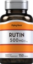 Piping Rock Rutin 500mg PHARMAN124; 150 tablet PHARMAN124; Vegetarian, Non- GMO, gluten zdarma dodatek