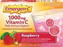 Alacer Emergen-C Vitamin C Fizzy Drink Mix Malina - 1000 Mg - 30 Packets