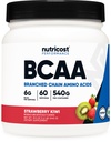 Nutricost BCAA Powder (Strawberry Kiwi) 60 Servings - Optimální 2: 1: 1 Poměr