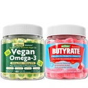 Vegan Omega 3 gumové + Butyrate gummies bez cukru