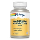 Solaray Magnesium Asporotate 400 mg, Aspartate, Orotate & Citrát Complex, Zdravé srdce, Svalová, Nerve a oběhové funkce Podpora 180ct (60 Služeb, 120 VegCaps)