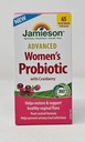Jamieson Advanced Ženské probiotika s brusinkami, pomoc podpora a obnova zdravé vaginální Flora - 65 Vegetariánské kapsle