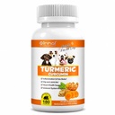 Kurkumin a piperine - Společné zdraví, mobilita, alergie & Itch Relief, kůže & Coat, horké spoty - Kachní příchuť s lososovým olejem