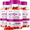 (3 Pack) Bliss Keto ACV Gummies Advanced Weight Loss Support, Bliss Keto a ACV Gummies, Bliss Keto Gummies 1050 mg, Bliss Keto Active Gummies, Keto Bliss ACV Gummies, Bliss Keto Plus, 180 Gummies